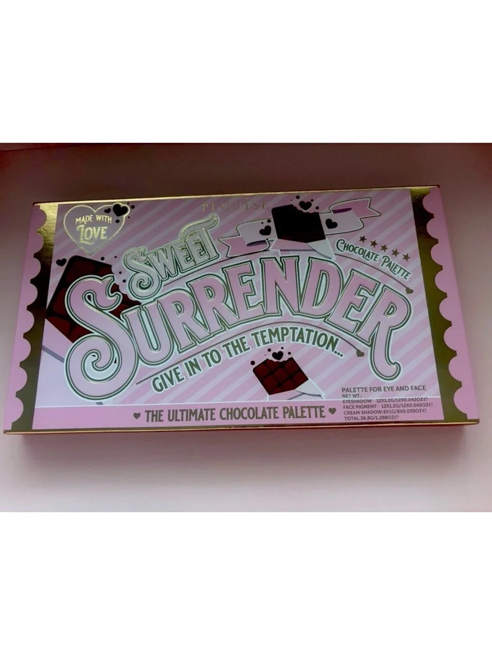 P.Louise SWEET SURRENDER 🍫THE ULTIMATE CHOCOLATE PALETTE 🍫LIMITED EDITION🍫HTF